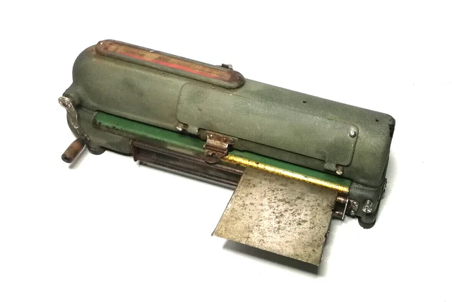 Protectograph Check Writer by Todd Stampante di sicurezza per Assegni anni '30