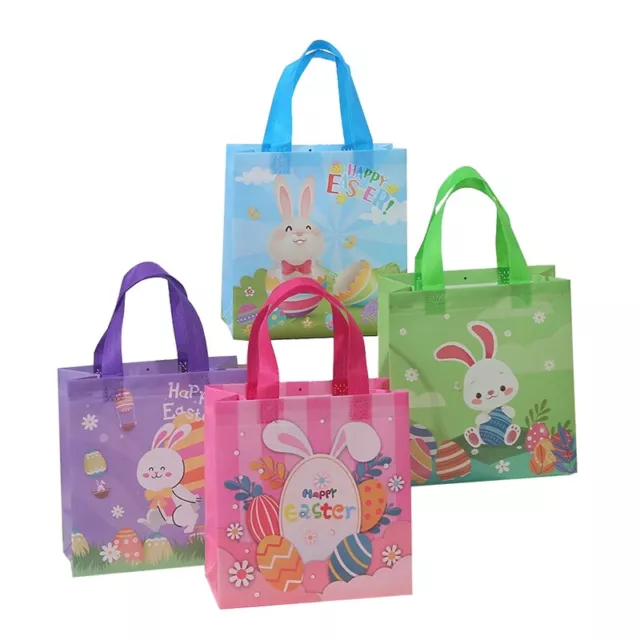 Easter Bags Happy Easter Bunny Gift Bags with Handles K1I79832
