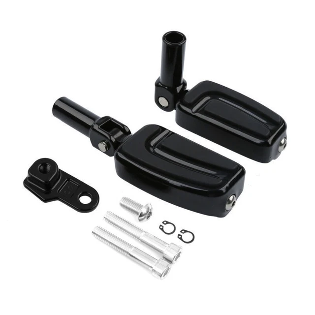 Passenger Footpegs Mount Fit For Harley Softail Slim 12-17 Cross Bones 08-11