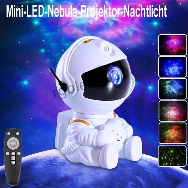 Astronaut LED Projektor Sternenhimmel Lampe Stern Galaxy Nebula Star Nachtlicht