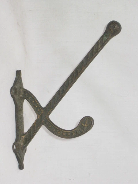 vintage antique wall hook ornate decorative decor architectural hanger hardware 2