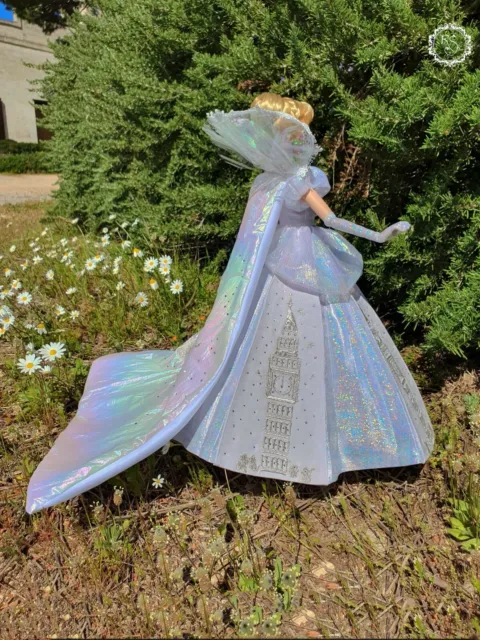 Cinderella ball dress for dolls and human for 50th anniversary 5