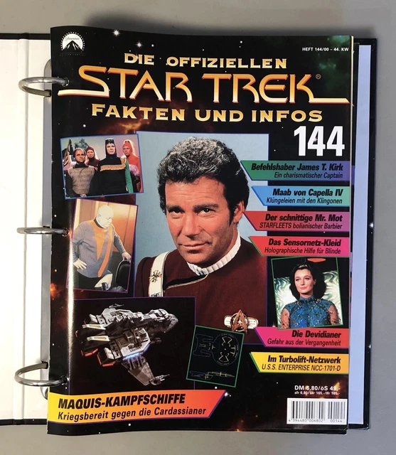 La Ufficiali Star Trek Fatti E Informazioni Completo Collezione 1-304 #1