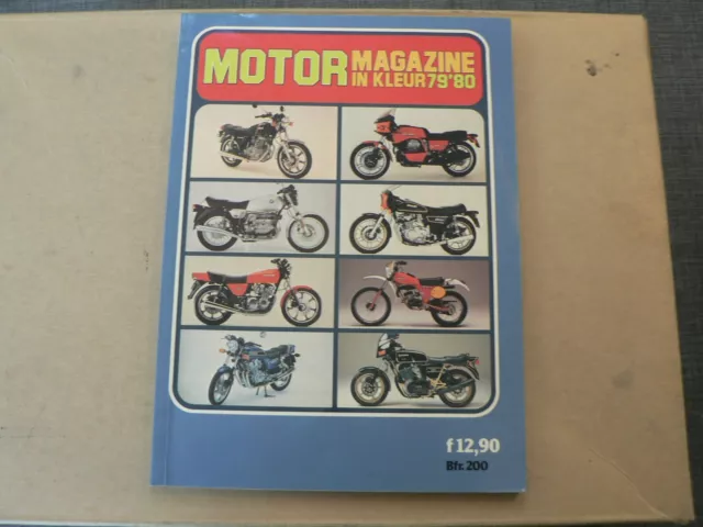 Motor Magazine 1979-80 All Motorcycle Models Dutch Market Swm,Yamaha Xt,Zundapp