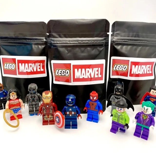 LEGO Marvel , DC , Superhero , Villain Mystery Minifigure + Accessory