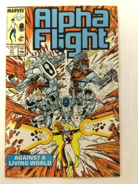 Alpha Flight #057, 1987, VF/NM, 1st full app.Dreamqueen, Jim Lee