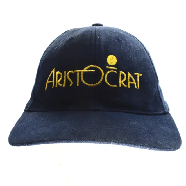 Aristocrat Cap Hat Adjustable Blue 100% Cotton ● Pokies Gaming Gambling Fast ✉