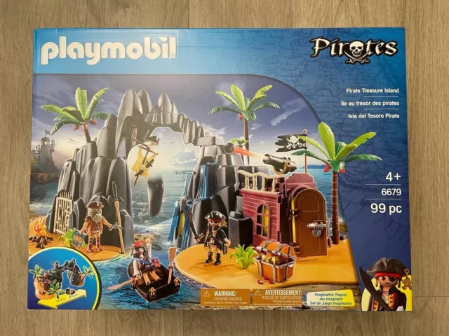Playmobil 6679 Piraten - Schatzinsel / Pirateninsel