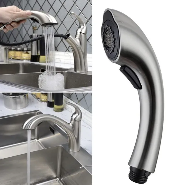 Kitchen Sink Pull-Down Faucet Sprayer Pull Out Mixer Spray Head Replacement Brus