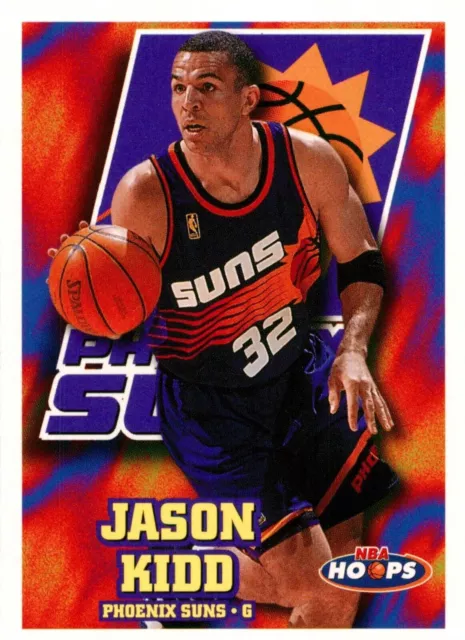 ✺Nouveau✺ 1997 PHOENIX SUNS NBA Card JASON KIDD Hoops
