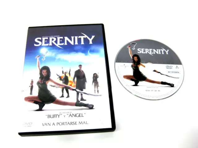Serenity DVD Nathan Fillion Alan Tudyk Adam Baldwin Summer Glau (Boîte 79)