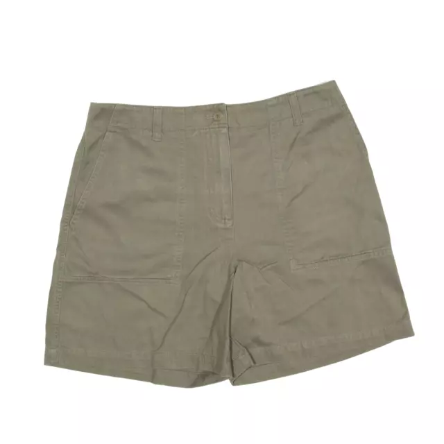 JONES NEW YORK SPORT Chino Shorts Green Regular Womens M W32 8.99