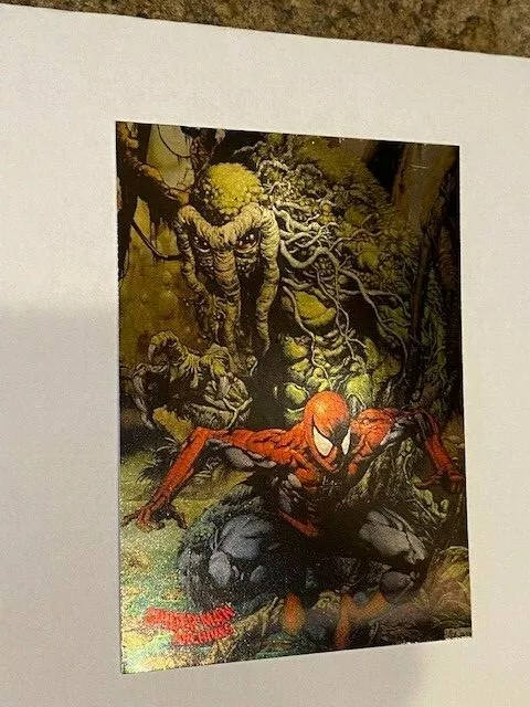 2009 Marvel Rittenhouse SPIDER-MAN Archives Foil #71 MAN-THING (Team-Up)💕❤️❤️*