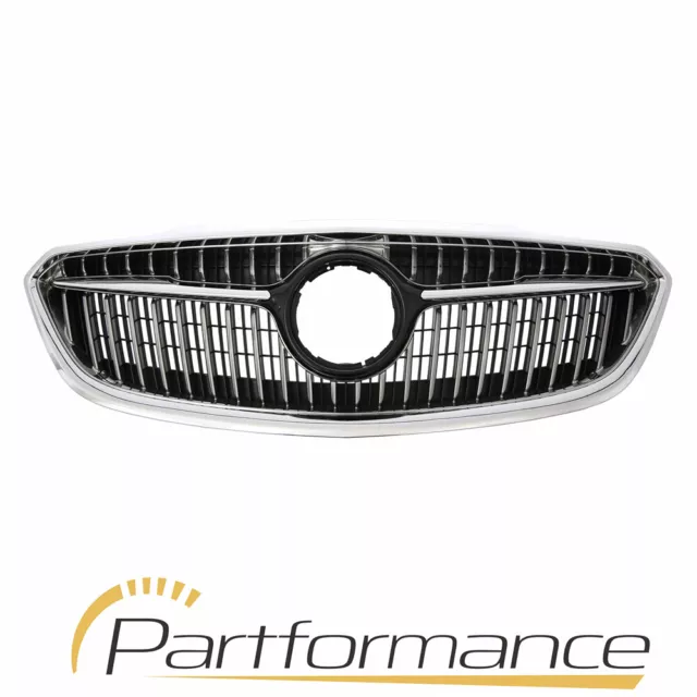 For Buick Lacrosse 2017 2018 2019 Front Bumper Grille 4-Door Mesh Grill Plastic