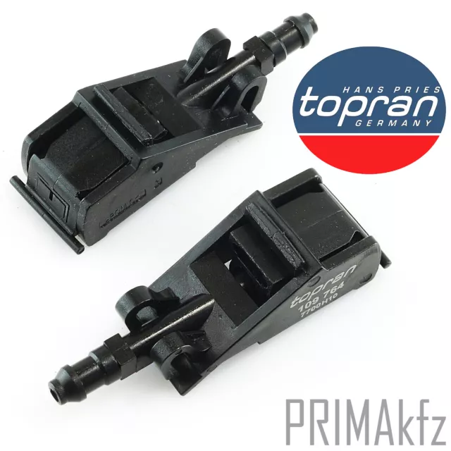 2x Topran Ugello Lavacristalli Parabrezza per Seat Ibiza Skoda Rapid Superb VW