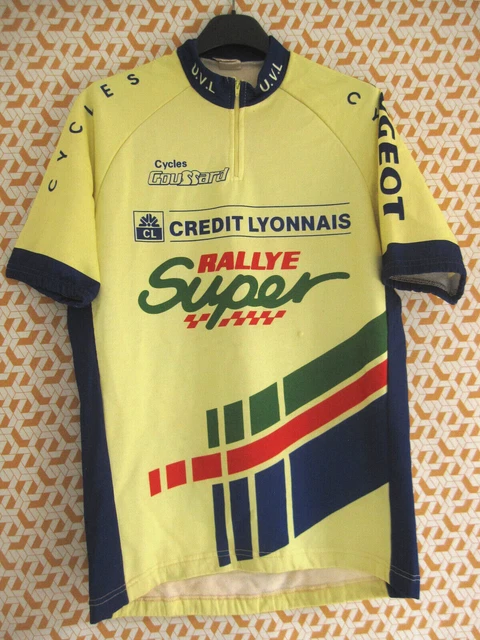 Maillot Cycliste Vintage Crédit Mutuel Pamiers - Années 70 - Taille 4