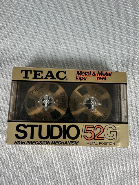 Cassette Audio TEAC 52G - Metal Extra Normal Sound - Scellée (Neuve) - Fabriquée Au Japon