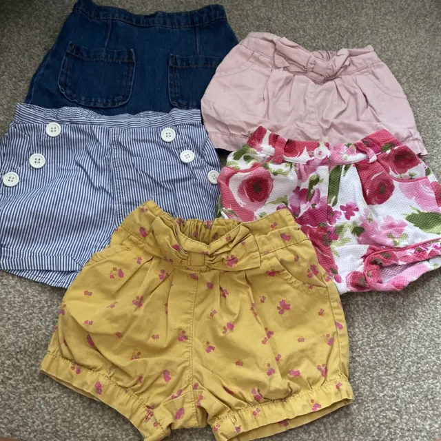 Girls shorts and skirt bundle 18-24 months - Mainly next