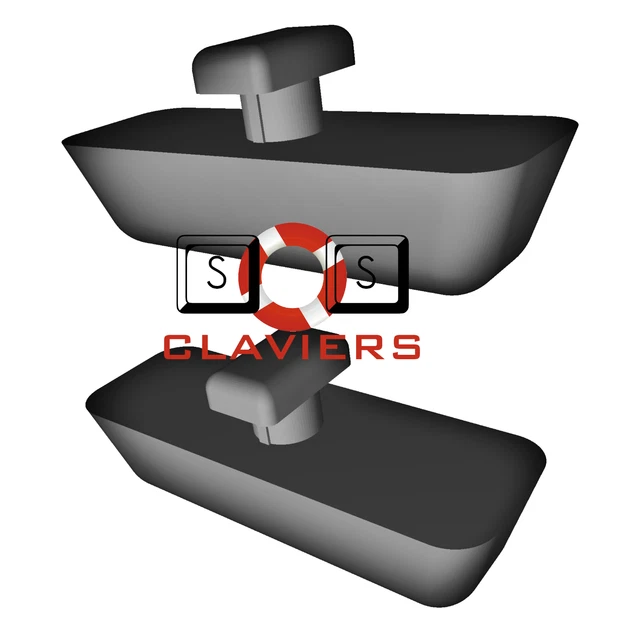 MICROSOFT WIRELESS COMFORT Keyboard 5000 Spare Replacement Tilt Leg