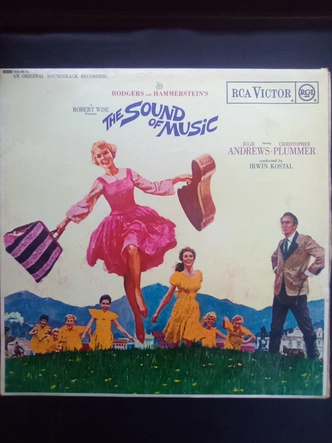 THE SOUND OF Music Vinyl LP Rogers Hammerstein RB6616 Album 1965 With ...