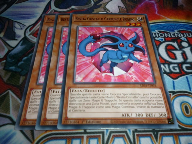 Trasporto Veloce E Prezzi Bassi Supplementi Di Sconto Prezzi Del Risparmio Bestia Cristallo Carbuncle Rubino Super R Rymp It040 Yugioh Crystal Beast Ruby Ceylanfuarcilik Com
