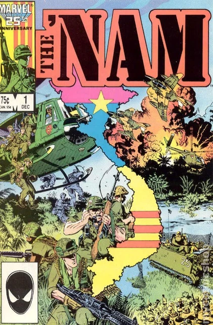 Nam 1A 1st Printing VG 1986 Stock Image Low Grade