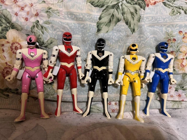 Mask Man Rangers POWER RANGERS HIKARI Sentai Maskman Chogokin Figure 5p set BANDAI Japan ...