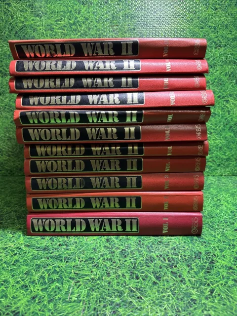 Orbis World War II Magazine From 1972 11 Volumes in Binders Complete