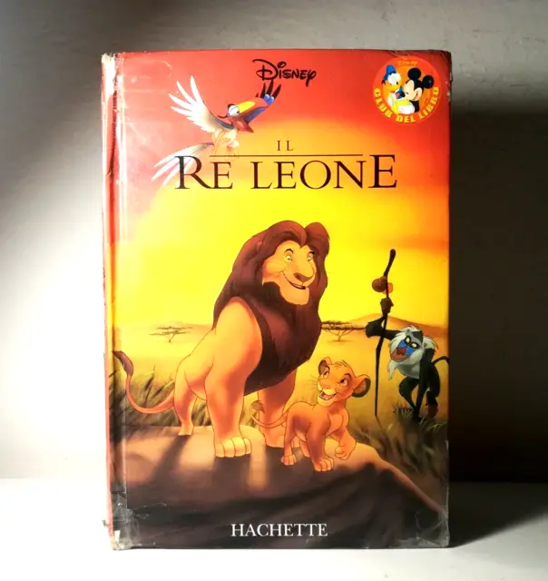 Il Re Leone Disney Libro Hachette Per Bambini Illustrato - (146)