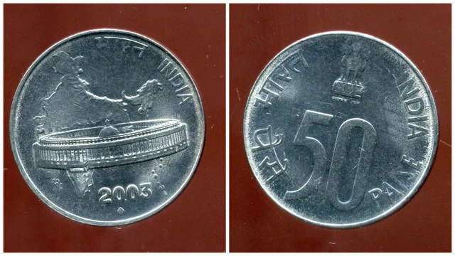 INDE  50   paise 2003