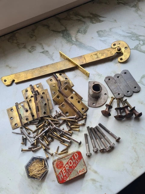 Odeon Grammophonschrank Metallteile und Nadeln Originale aus den 30er Jahren