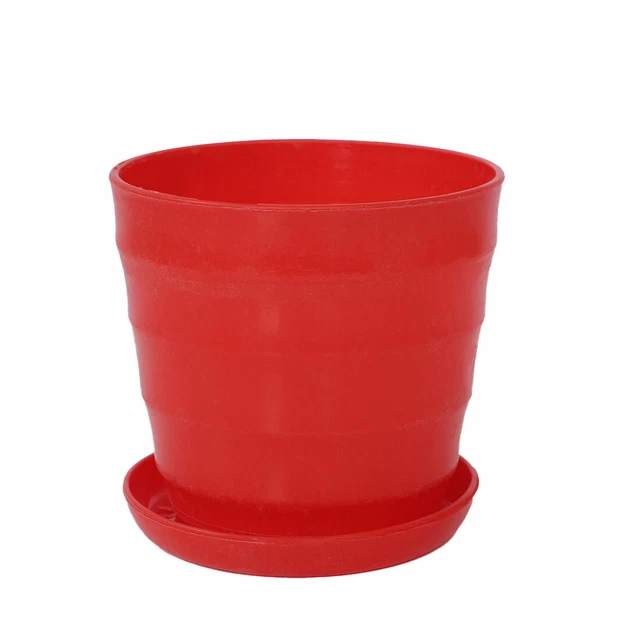 Motif bande plastique Accueil Bureau Jardin Semoir Plante Pot Fleurs 9cm Dia