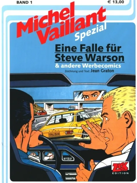 Zack Spezial Band 1 - Michel Vaillant-Eine Falle für Steve Warson (lim. Edition)