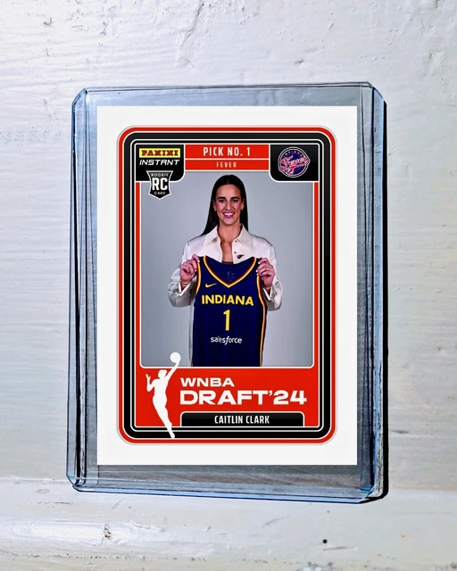 CAITLIN CLARK 2024 Panini WNBA Draft Night Rookie Card PreSale 17.75