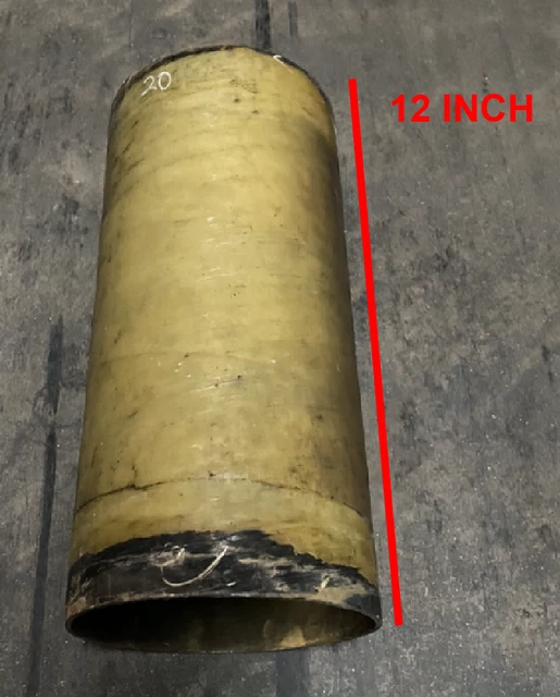 MARINE WET EXHAUST Vernatube Centek Boat Fiberglass Exhaust Tube 12 in