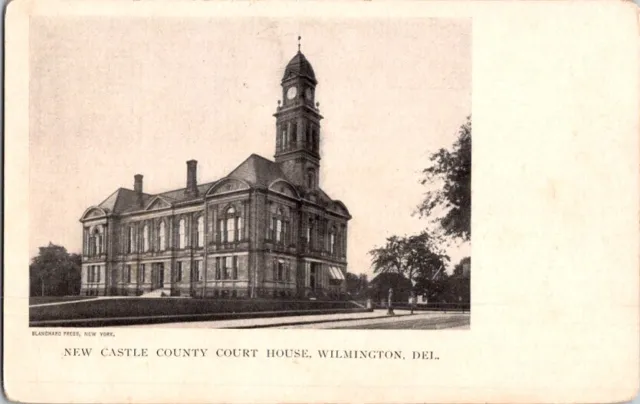 Postcard New Castle County Court House Wilmington DE Delaware c.1901-1907  G-199