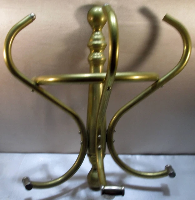 Antique Brass Triple Branch Wall Mount Tree Hanger  Hat, Coat & Hall, Mud Room