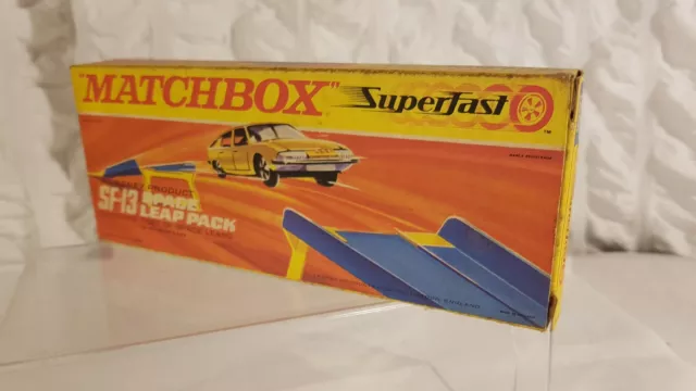 1960's Matchbox Superfast Accessories SF-13 SPACE LEAK PACK near mint orig. box!