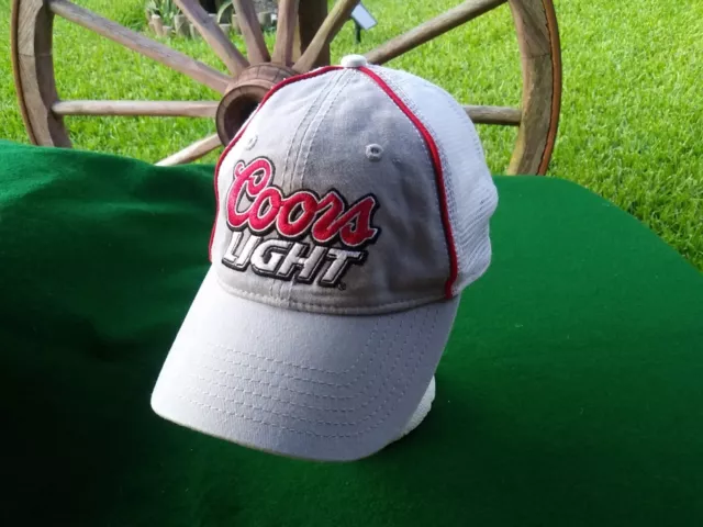 Official Coors Light Beer Cotton Mesh Embroided Snapback Trucker Baseball Cap
