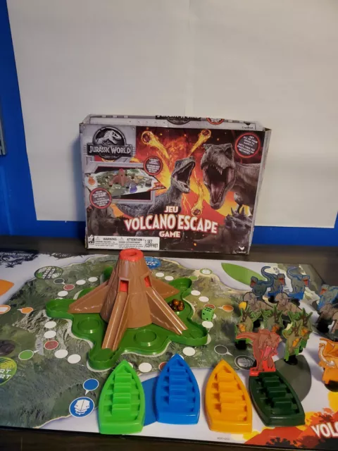 Jurrasic World Jeu Volcano Escape Epic 3D Dinosaur Game Used