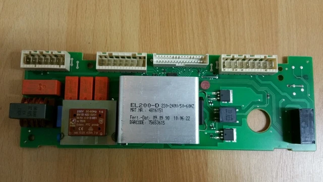 ORIGINAL MIELE WASCHMASCHINE ELEKTRONIK LEISTUNGSELEKTRONIK EL200D IM AUSTAUSCH ORIGINAL MIELE WASCHMASCHINE ELEKTRONIK LEISTUNGSELEKTRONIK EL200D IM AUSTAUSCH