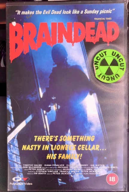 BRAINDEAD / BRAIN Dead / Dead Alive (1992) (VHS Ex-Rental as New) £9.99 ...
