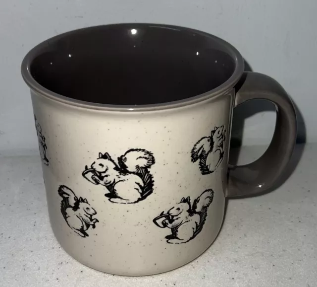 Meritage Oversized Squirrel Coffee Mug Squirrel  Inside