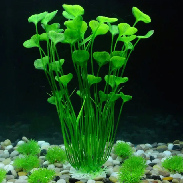 40CM Aquarium Artificial Grass Plastic Water Plants Fish Tank Landscaping Decor