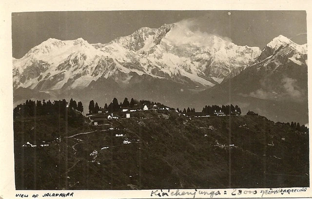 Jalapahar View Of India Mountain Chain Postcard