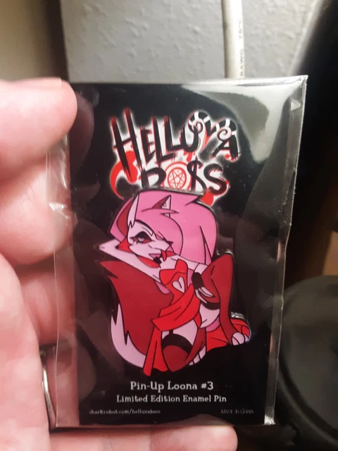 Helluva Boss Loona限定版ジャンボエナメルピン Helluva Boss Loona限定版ジャンボエナメルピン Helluva Boss