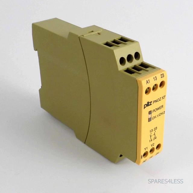 PILZ NOT-AUS SCHALTGERÄT PNOZ X7 24 V DC/AC 2S 774059 GEB EUR 39,99 ...