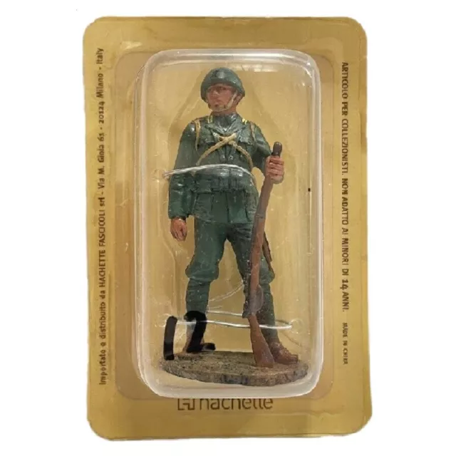 G1152012 Infantería Acqui Cefalonia 1943 1:24 Figura soldado plomo Hachette