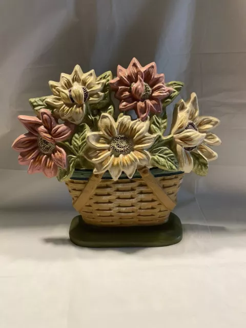 Longaberger Collectors Club Sunflower Doorstop