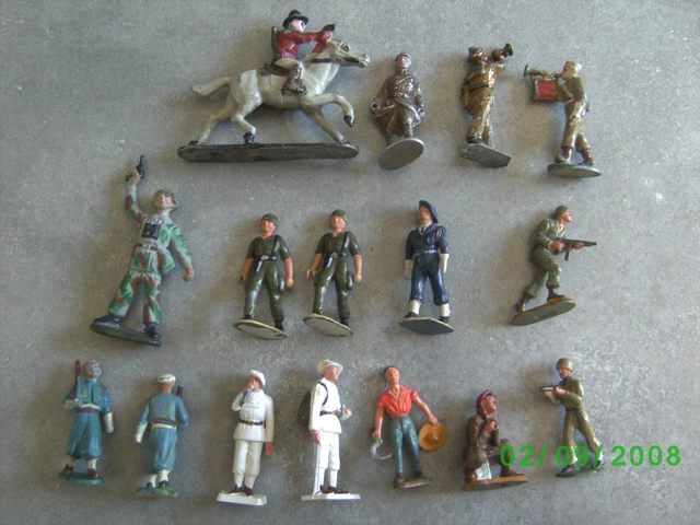 Lot De 3 Soldats Quiralu - Échelle 1:32 (60mm), Occasion Bon état